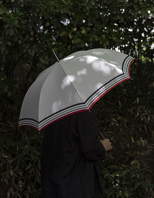 스트라이프 긴 우산
